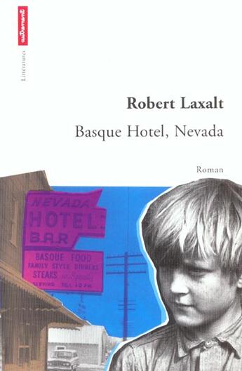 Couverture du livre « Basque hotel nevada » de Robert Laxalt aux éditions Autrement