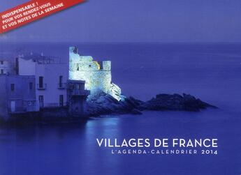 Couverture du livre « Agenda calendrier villages de France 2014 » de  aux éditions Hugo Image