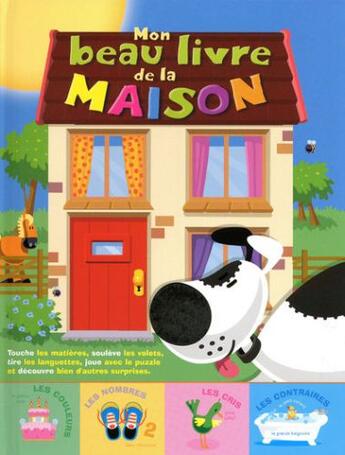 Couverture du livre « Mon beau livre de la maison » de Mark Oliver aux éditions Hemma