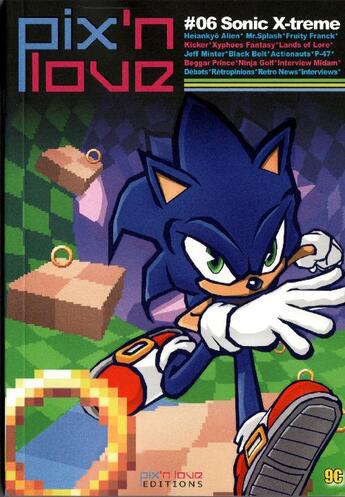 Couverture du livre « Pix'n love t.6 ; Sonic X-treme » de  aux éditions Pix'n Love