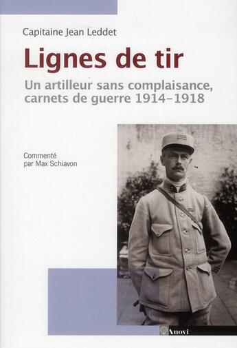 Couverture du livre « Ligne de tir » de Jean Leddet et Max Schiavon aux éditions Mens Sana