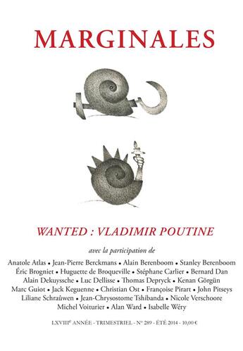 Couverture du livre « Wanted:vladimir poutine » de  aux éditions Ker Editions