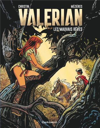 Couverture du livre « Valérian : les mauvais rêves » de Pierre Christin et Jean-Claude Mézières aux éditions Dargaud