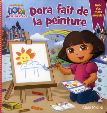 Couverture du livre « Dora fait de la peinture » de  aux éditions Albin Michel