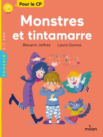 Couverture du livre « Monstres et tintamarre » de Laura Gomez et Bleuenn Jaffres aux éditions Milan