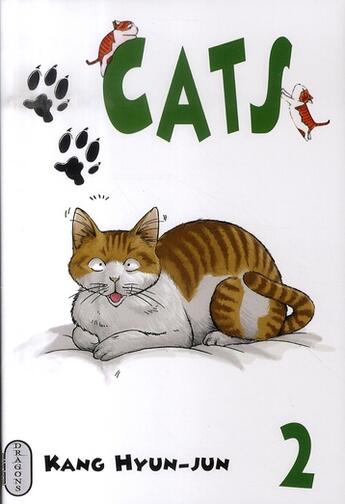 Couverture du livre « Cats Tome 2 » de Hyun-Jun aux éditions Milan