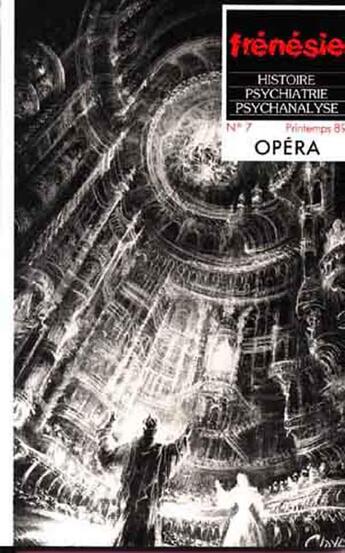 Couverture du livre « FRENESIE n.7 ; opéra » de  aux éditions Frenesie