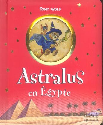 Couverture du livre « Astralus En Egypte » de Tony Wolf aux éditions Babiroussa