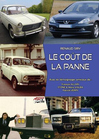 Couverture du livre « Le coût de la panne » de Renaud Siry aux éditions Antique Autos