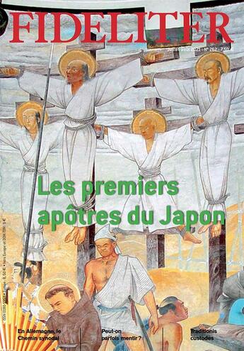 Couverture du livre « Fideliter t.263 ; les premiers apôtres du Japon » de  aux éditions Clovis