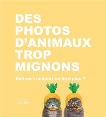 Couverture du livre « Des photos d'animaux trop mignons ; doit-on vraiment en dire plus ? » de  aux éditions Hachette Pratique