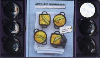 Couverture du livre « Apéritif gourmand ; les mini cocottes festives » de Valery Drouet aux éditions Larousse