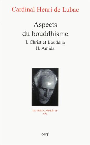 Couverture du livre « Aspects du bouddhisme » de Henri De Lubac aux éditions Cerf