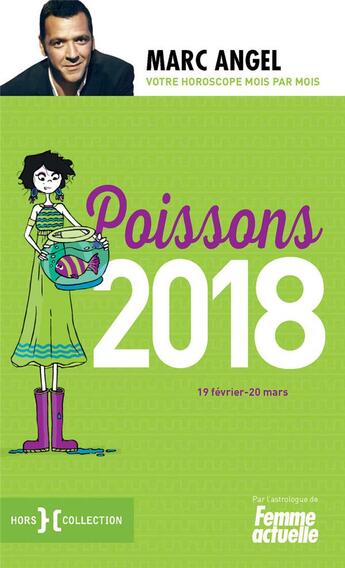 Couverture du livre « Poissons 2018 » de Marc Angel aux éditions Hors Collection