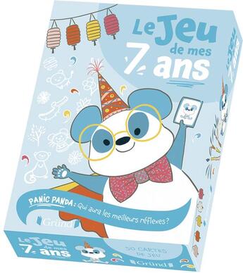 Couverture du livre « Le jeu de mes 7 ans » de Aurore Meyer et Bergamote Trottemenu aux éditions Grund