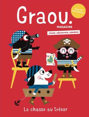 Couverture du livre « Magazine graou n 27 - la chasse au tresor » de Gwe/Pressigout/Allen aux éditions Maison Georges