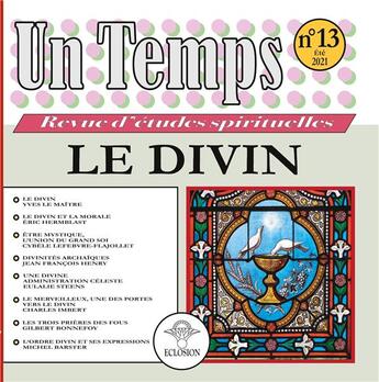 Couverture du livre « Un temps 13 » de  aux éditions Eclosion