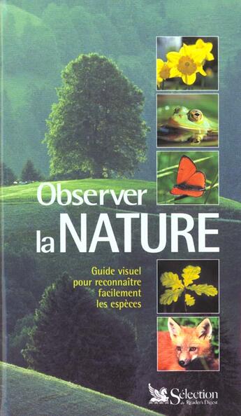 Couverture du livre « Observer la nature » de  aux éditions Selection Du Reader's Digest