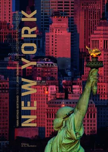 Couverture du livre « New York (édition 2010) » de Yann Arthus-Bertrand et John Tauranac aux éditions La Martiniere