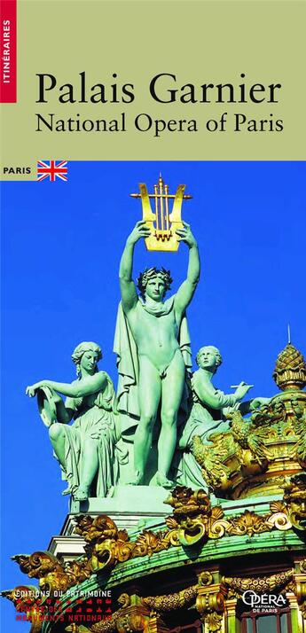 Couverture du livre « Le palais garnier, (version anglaise) » de Gerard Fontaine aux éditions Editions Du Patrimoine