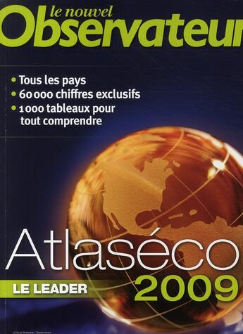 Couverture du livre « Atlaseco 2009 » de Clare B aux éditions Le Nouvel Observateur