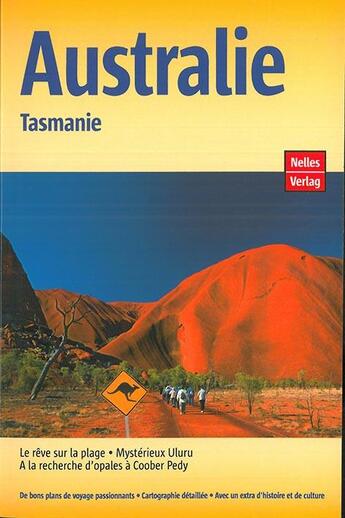 Couverture du livre « Australie, Tasmanie » de  aux éditions Nelles