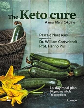 Couverture du livre « The keto cure » de Pascale Naessens aux éditions Lannoo