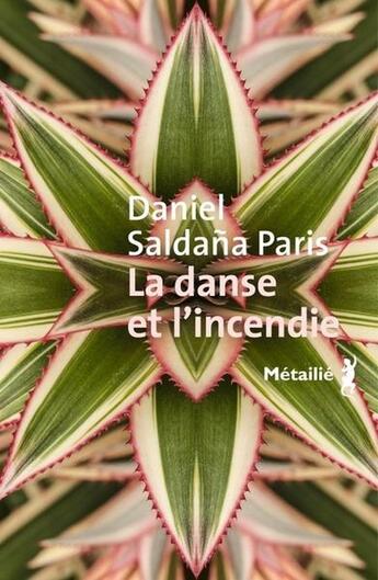 Couverture du livre « La danse et l'incendie » de Daniel Saldana Paris aux éditions Metailie