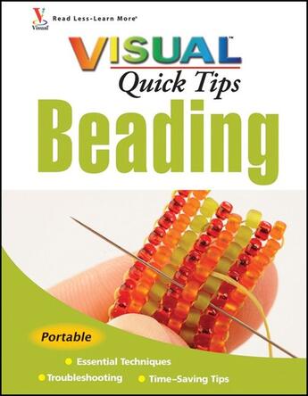 Couverture du livre « Beading VISUAL Quick Tips » de Chris Franchetti Michaels aux éditions Visual