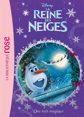 Couverture du livre « La Reine des Neiges t.13 ; une nuit magique » de Disney aux éditions Hachette Jeunesse