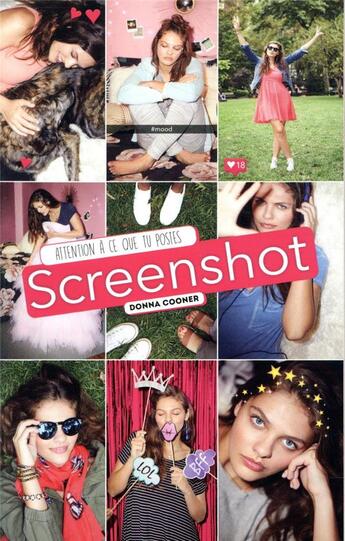 Couverture du livre « Screenshot » de Donna Cooner aux éditions Hachette Romans