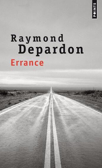Couverture du livre « Errance » de Raymond Depardon aux éditions Points