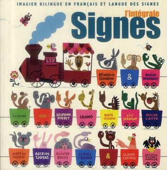 Couverture du livre « Signes ; intégrale » de  aux éditions Thierry Magnier