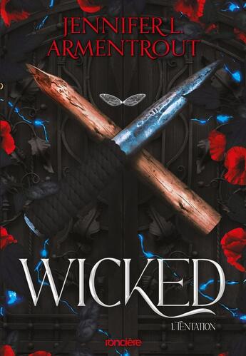 Couverture du livre « Wicked Tome 1 : Tentation » de Jennifer L. Armentrout aux éditions Ronciere