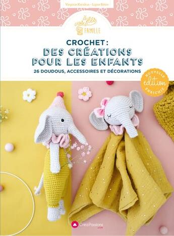 Couverture du livre « Doudous émotions : 15 peluches ludiques, pratiques et éducatives » de Valerie Clauzier aux éditions Creapassions.com