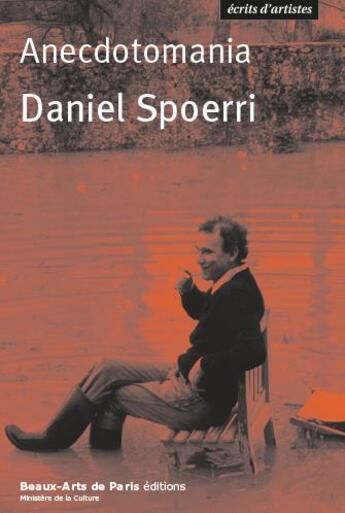 Couverture du livre « Anecdotomania » de Daniel Spoerri aux éditions Ensba