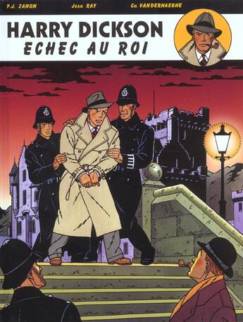 Couverture du livre « Harry Dickson Tome 7 : échec au roi » de Christian Vanderhaeghe et Pascal Zanon aux éditions Arts Et Bd