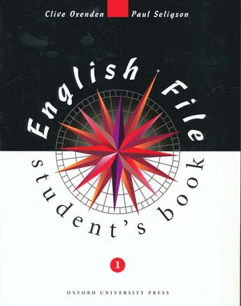 Couverture du livre « English file first's book » de Oxenden aux éditions Oxford Up Elt