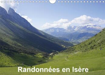 Couverture du livre « Randonnées en Isère (Calendrier mural 2020 DIN A4 horizontal) ; Randonnées pédestres au coeur de l'Isère (Calendrier mensuel, 14 Pages ) » de Martine Julien aux éditions Calvendo