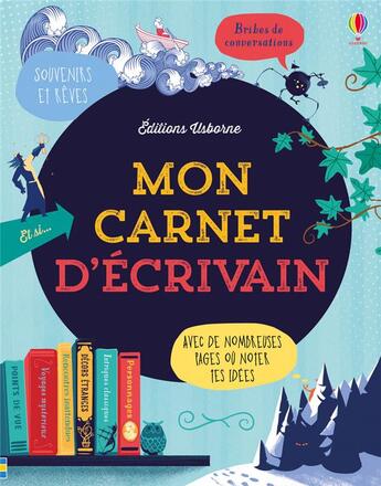 Couverture du livre « Mon carnet d'écrivain » de Ruth Brocklehurst et Louie Stowell aux éditions Usborne