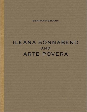 Couverture du livre « Ileana sonnabend and arte povera » de  aux éditions Levy Gorvy