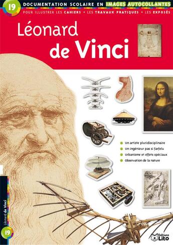 Couverture du livre « Léonard de Vinci » de Pascal Brioist aux éditions Lito