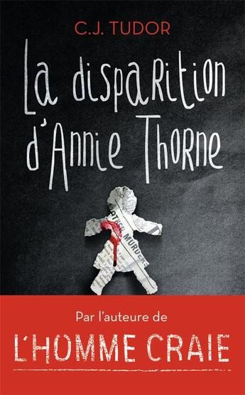 Couverture du livre « La disparition d'Annie Thorne » de C. J. Tudor aux éditions J'ai Lu