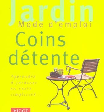 Couverture du livre « Coins Detente » de Waechter aux éditions Vigot