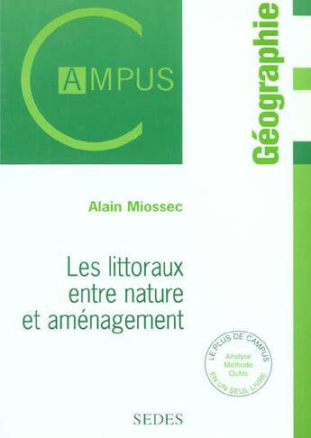 Couverture du livre « Les Littoraux » de Miossec aux éditions Cdu Sedes