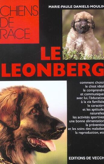 Couverture du livre « Le leonberg » de Marie-Paule Daniels-Moulin aux éditions De Vecchi