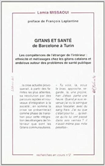 Couverture du livre « Gitans et santé de Barcelone à Turin » de Missaoui Lamia aux éditions Trabucaire