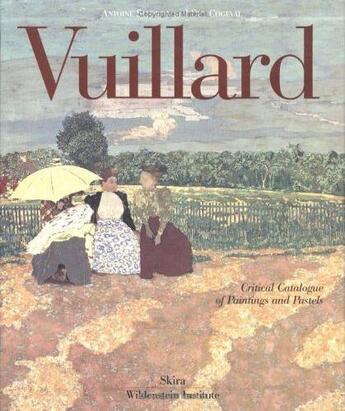 Couverture du livre « Vuillard critical catalogue of paintings and pastels (coffret 3 vol) » de Salomon Antoine/Coge aux éditions Skira