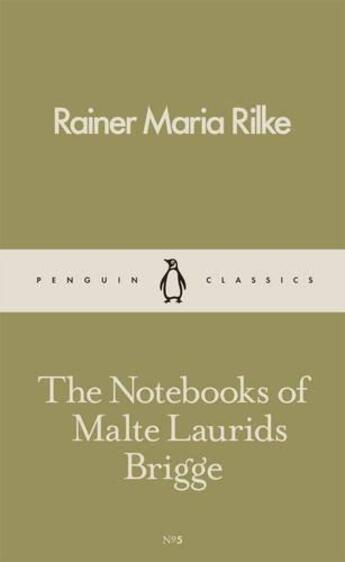 Couverture du livre « Notebooks Of Malte Laurids Brigge, The » de Rainer Maria Rilke aux éditions Adult Pbs