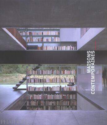 Couverture du livre « Maisons contemporaines » de Melhuish Clare aux éditions Phaidon